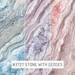 Wall covering - Creativille _ Wallpapers _ 3727 Stone with geodes 