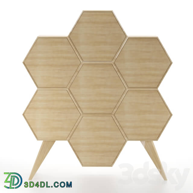 Sideboard _ Chest of drawer - Honey cabinet