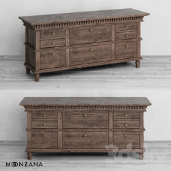 Sideboard _ Chest of drawer - OM Console Metropolis Moonzana 