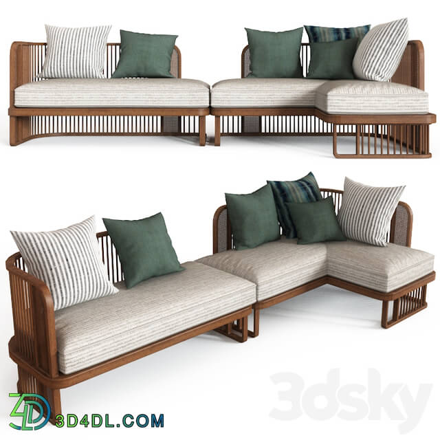 Sofa - L Shape Ethnic Sofa