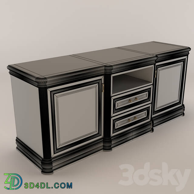 Sideboard _ Chest of drawer - TV stand and shield_ Somovo furniture_ Vasilisa