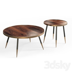 Table - Round Coffee Tables Nordic Style 