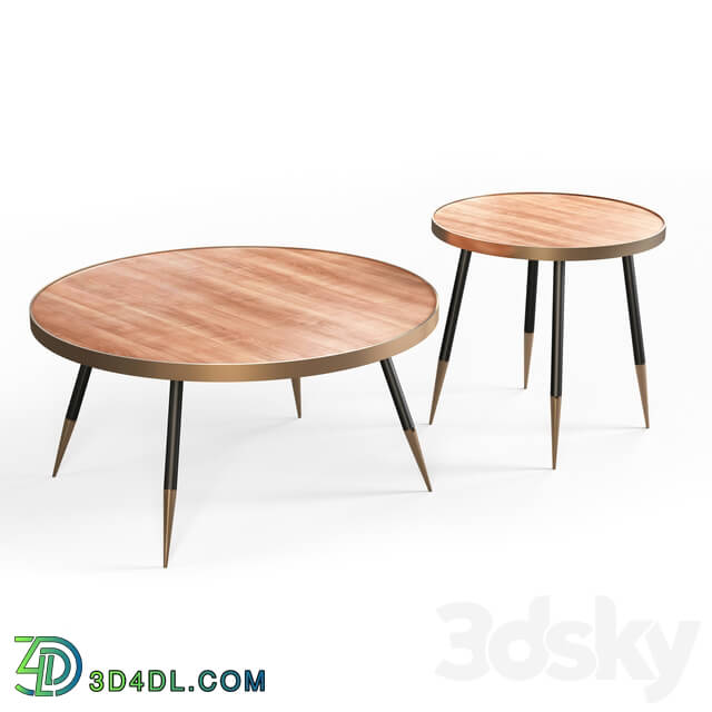Table - Round Coffee Tables Nordic Style