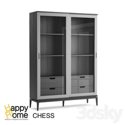 Wardrobe _ Display cabinets - High showcase CHESS 