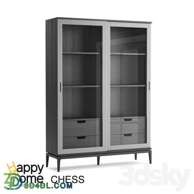 Wardrobe _ Display cabinets - High showcase CHESS