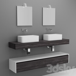 Bathroom furniture - Washbasin Change Comp 204 _ Gruppo Geromin 