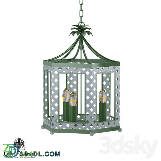 Chandelier - Pendant lamp THE ELSIE LANTERN _Loft concept_