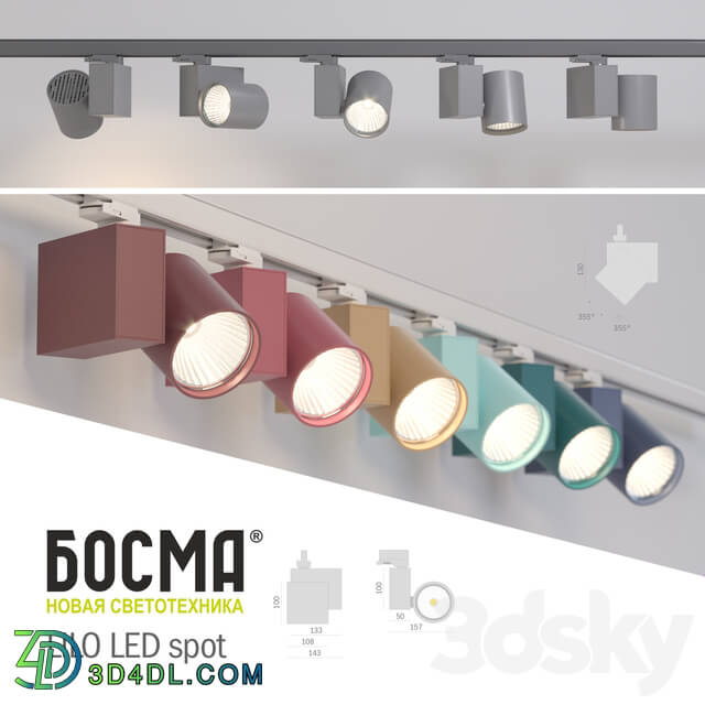 Technical lighting - Lilo led spot _ Bosma