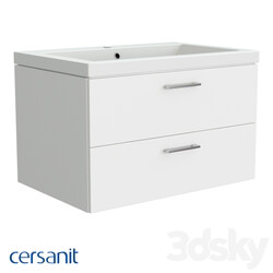 Bathroom furniture - Hanging washbasin cabinet_ Lara for Сomo 70 