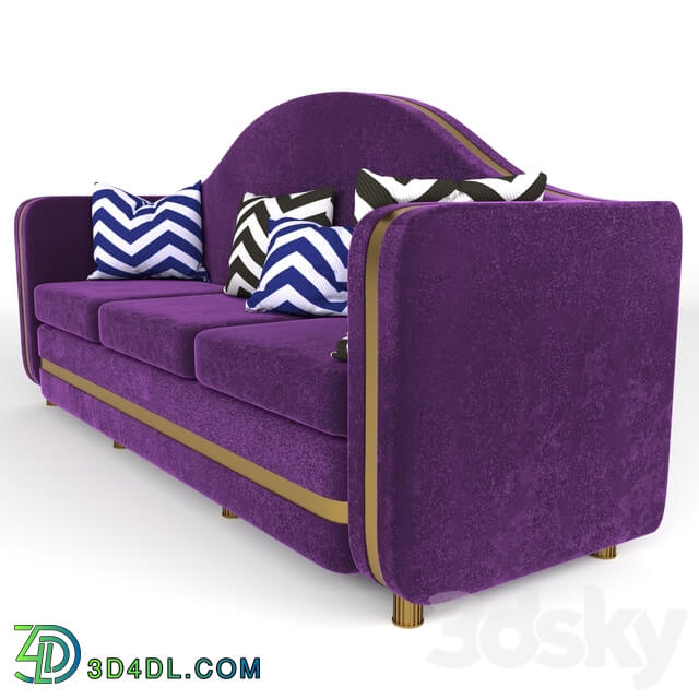 Sofa - Purple sofa