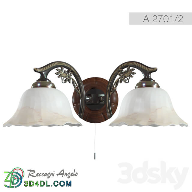 Wall light - Lamp_ Sconce Reccagni Angelo A 2701_2