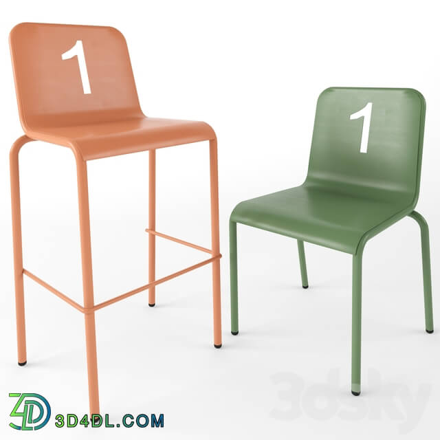 Chair - NUMBER - Chair By iSimar