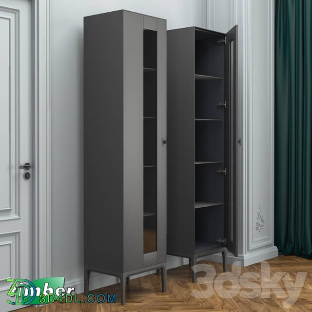 Wardrobe _ Display cabinets - OM Case-cabinet _MODENA_. T-601. Timber-mebel