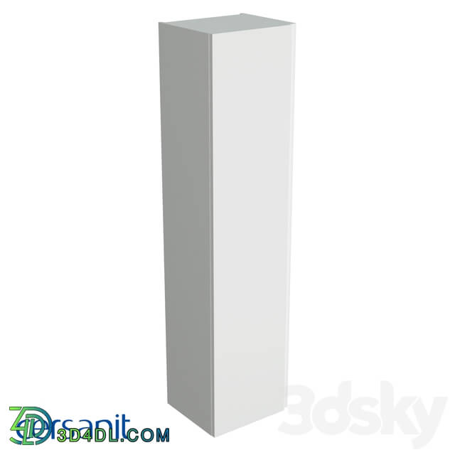 Bathroom furniture - Pencil case Moduo_ universal_ white
