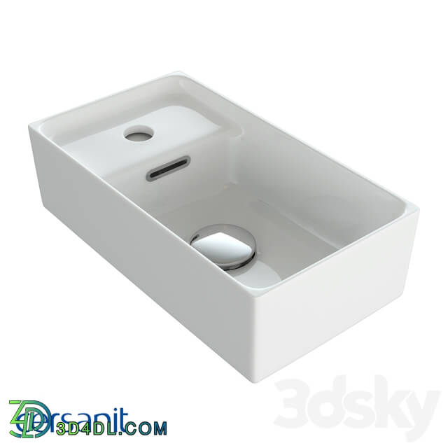 Wash basin - Built-in sink CREA 40_ white