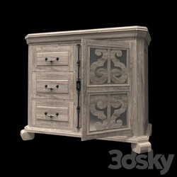 Sideboard _ Chest of drawer - Chest Tinley Park Relaxed Vintage Media Chest 