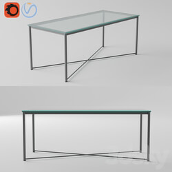 Table - Flexform Moka Outdoor Table 