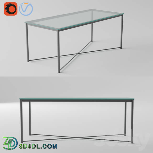 Table - Flexform Moka Outdoor Table