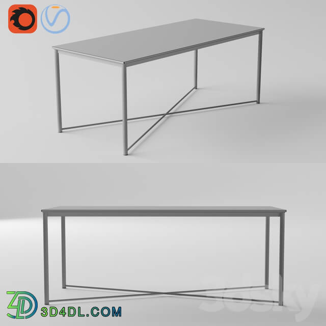 Table - Flexform Moka Outdoor Table