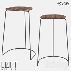 Chair - Bar stool LoftDesigne 1442 model 