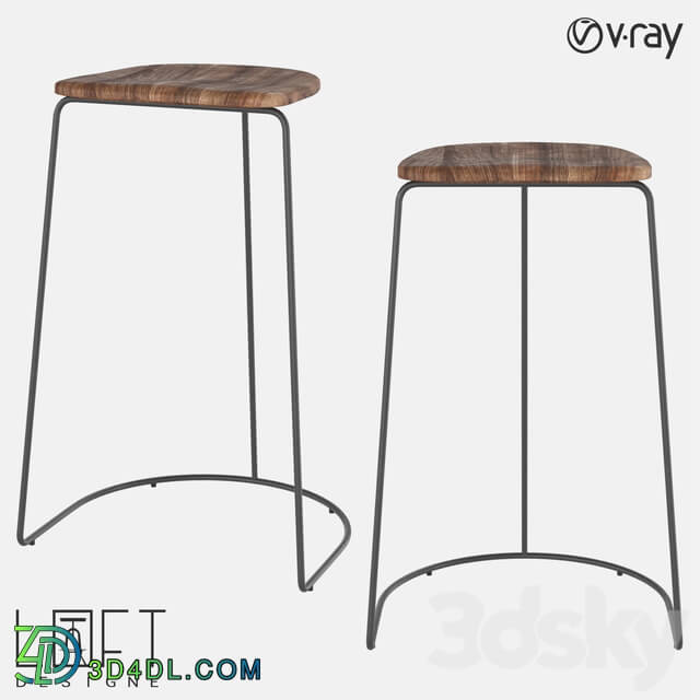 Chair - Bar stool LoftDesigne 1442 model