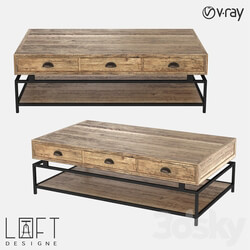 Table - Coffee table LoftDesigne 6857 model 