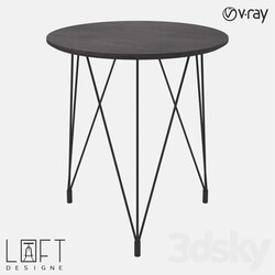 Table - Table LoftDesigne 70154 model 