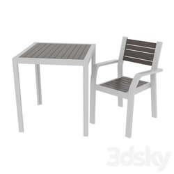Table _ Chair - SCHELLAND garden table and chair 