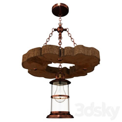 Chandelier - Loft style chandelier _Ends_ 