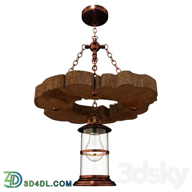 Chandelier - Loft style chandelier _Ends_