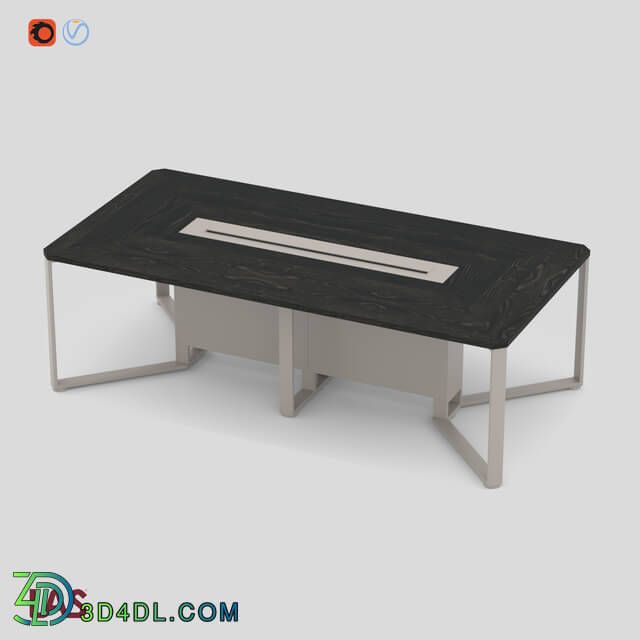 Office furniture - 3D-model of an office table LAS I MEET _146644_