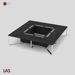Office furniture - 3D-model of an office table LAS I MEET _146656_ 