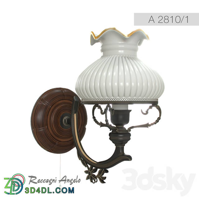 Wall light - Lamp_ Sconce Reccagni Angelo A 2810_1