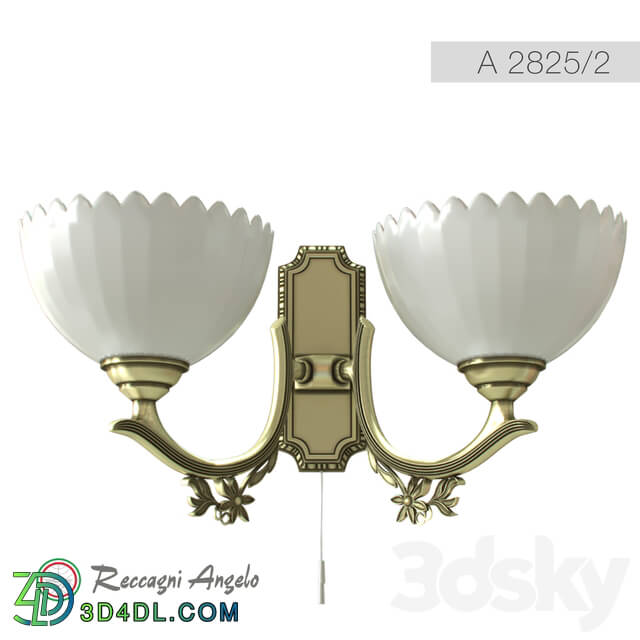 Wall light - Lamp_ Sconce Reccagni Angelo A 2825_2