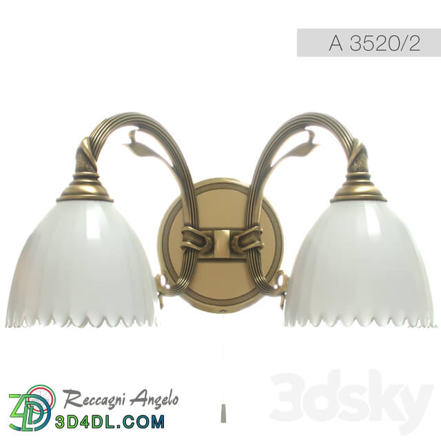 Wall light - Light_ Sconce Reccagni Angelo A 3520_2