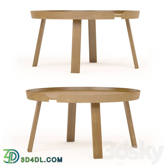 Table - Muuto Oak Coffee Table