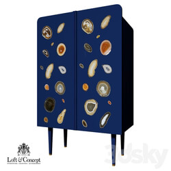 Wardrobe _ Display cabinets - Patrick Naggar Gem Cabinet Agate decorated cabinet designed by Patrick Naggar _Loft concept_ 