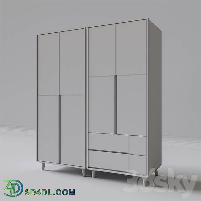 Wardrobe _ Display cabinets - milk wardrobe