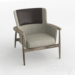 Arm chair - Hobsen Contrasting Upholstery Back Cushion 