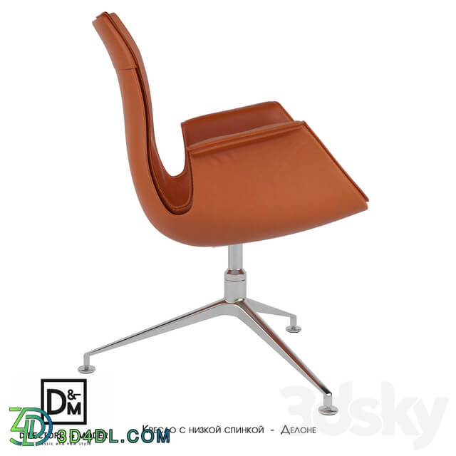 Arm chair - Chair DELONE M with a low back