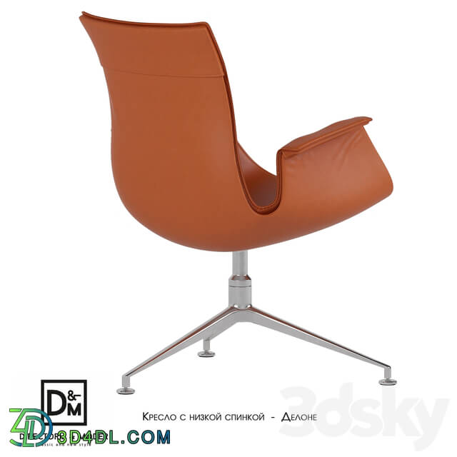 Arm chair - Chair DELONE M with a low back