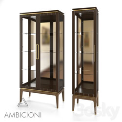 Wardrobe _ Display cabinets - Showcases Ambicioni Bairo Luce and Bairo Luce Glass 