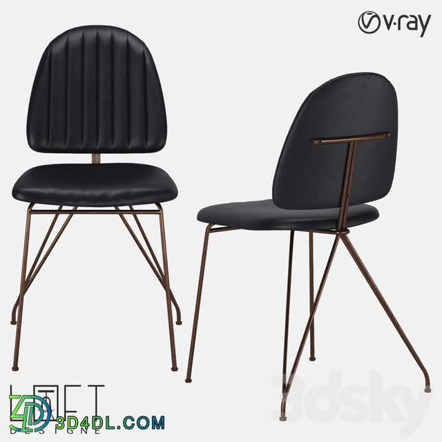 Chair - Chair LoftDesigne 1470 model