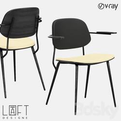 Chair - Chair LoftDesigne 2465 model 