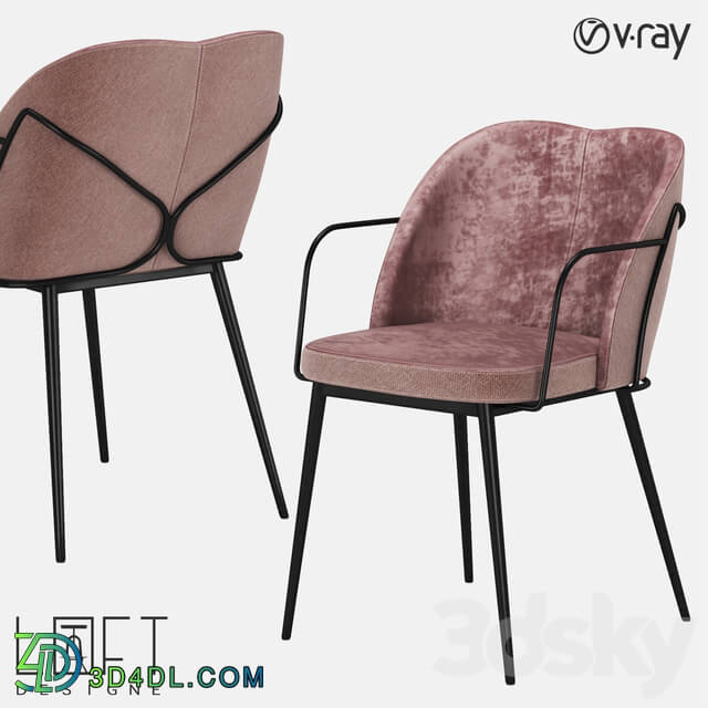 Chair - Chair LoftDesigne 30470 model