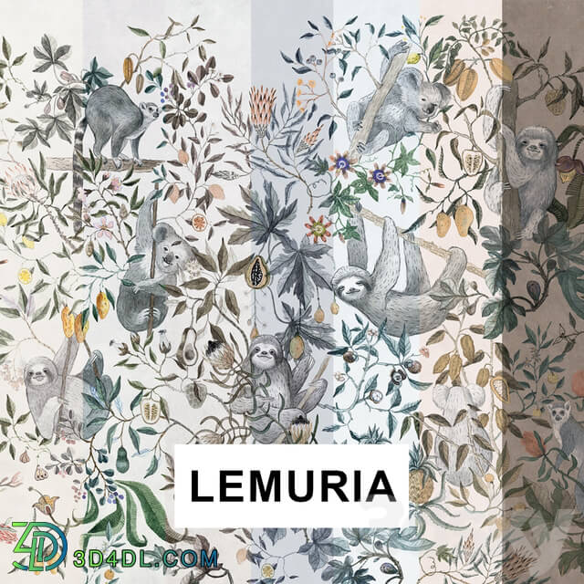 Wall covering - Factura _ Lemuria