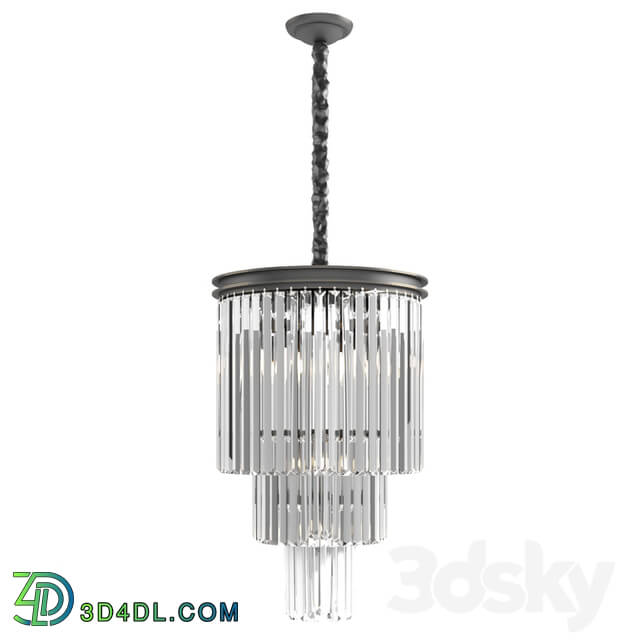 Chandelier - Newport light 31110S black _ gold