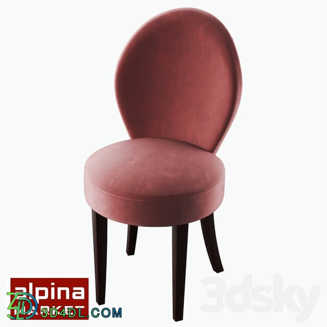Chair - Dining chair IXORA dark walnut ALP _ ST-104_3 _ Premier13