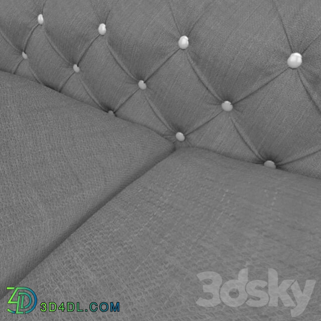 Sofa - Modern chesterfield sofa