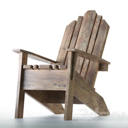 Arm chair - Adirondack Chair _ Garden armchair 